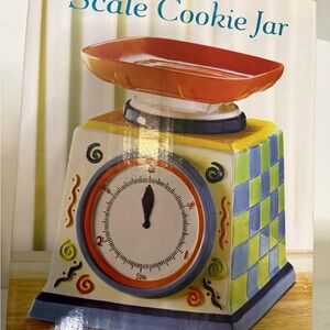 Colorful Scale Cookie Jar